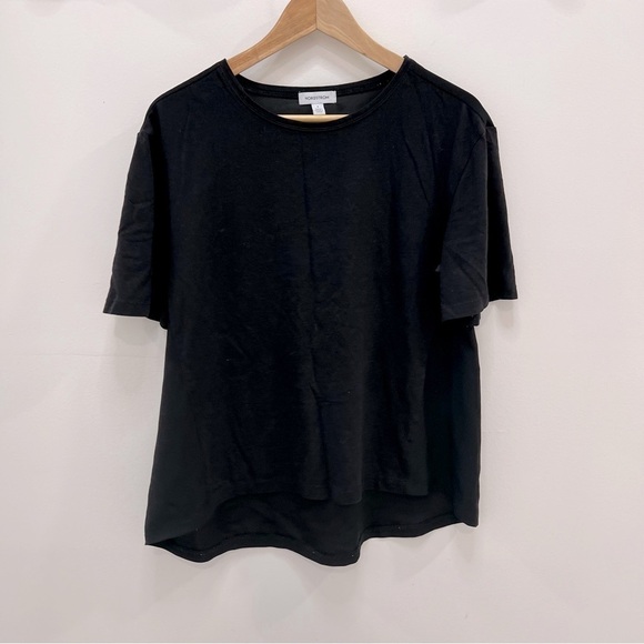 Excellent mixed fabric blouse from Nordstrom - Picture 1 of 5